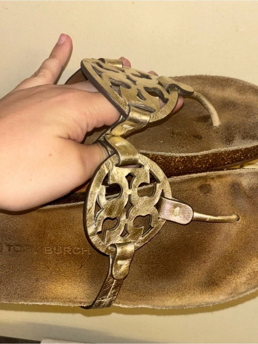 Tory Burch Miller Cloud sandals size 9